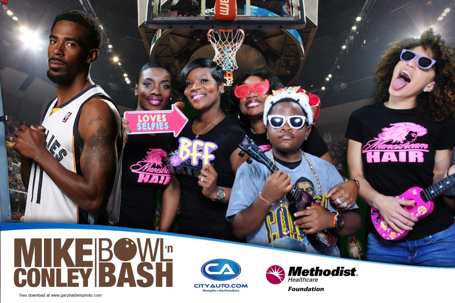 Recent Photo Booth Events Mike Conley Bowling Bash Photo Booth